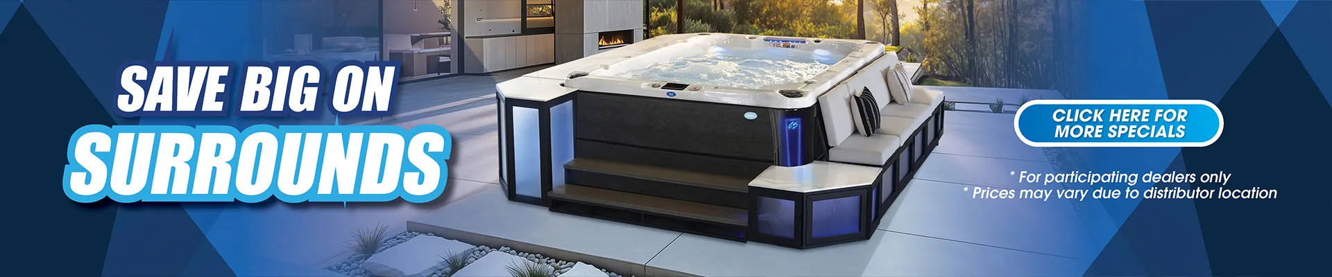 Calspas hot tub being used in a family setting - British Columbia