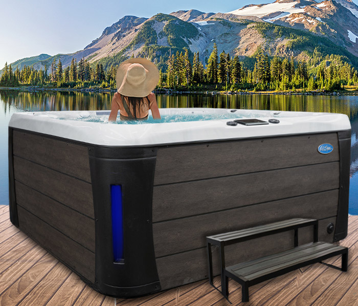 Calspas hot tub being used in a family setting - hot tubs spas for sale British Columbia